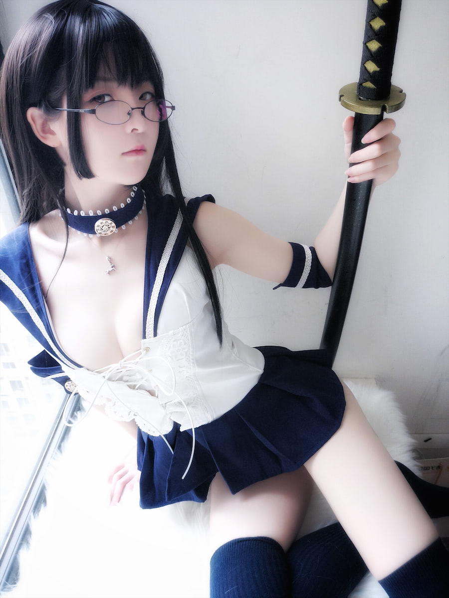 一小央泽武士刀水手服20图插图4