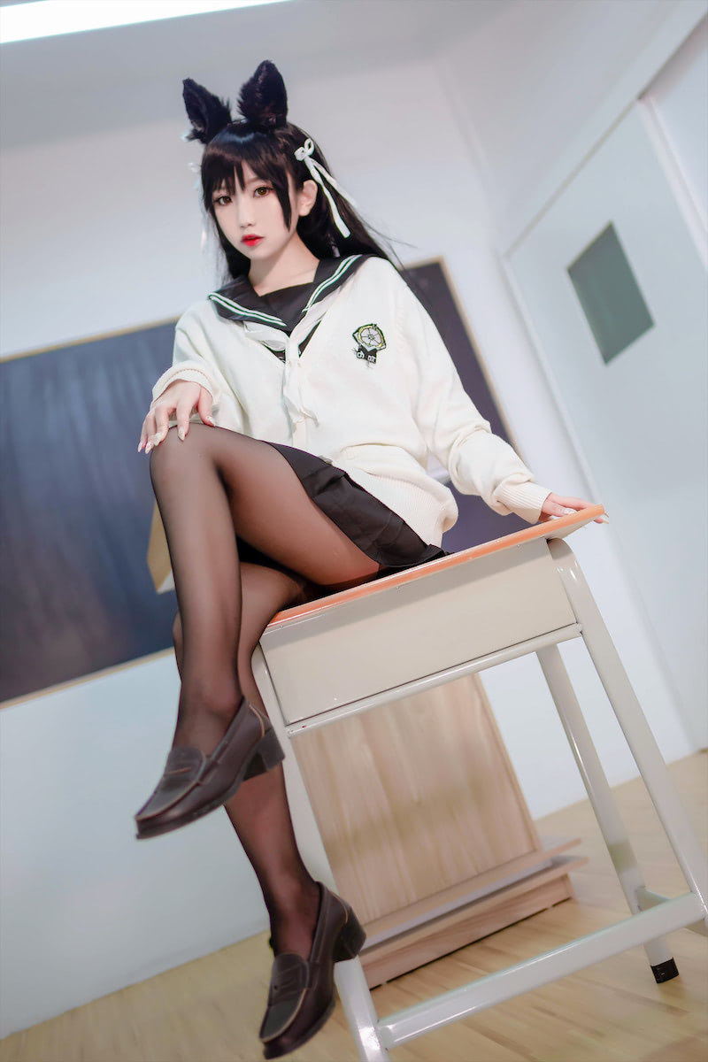 鬼畜瑶在不在w高中JK制服22图插图4