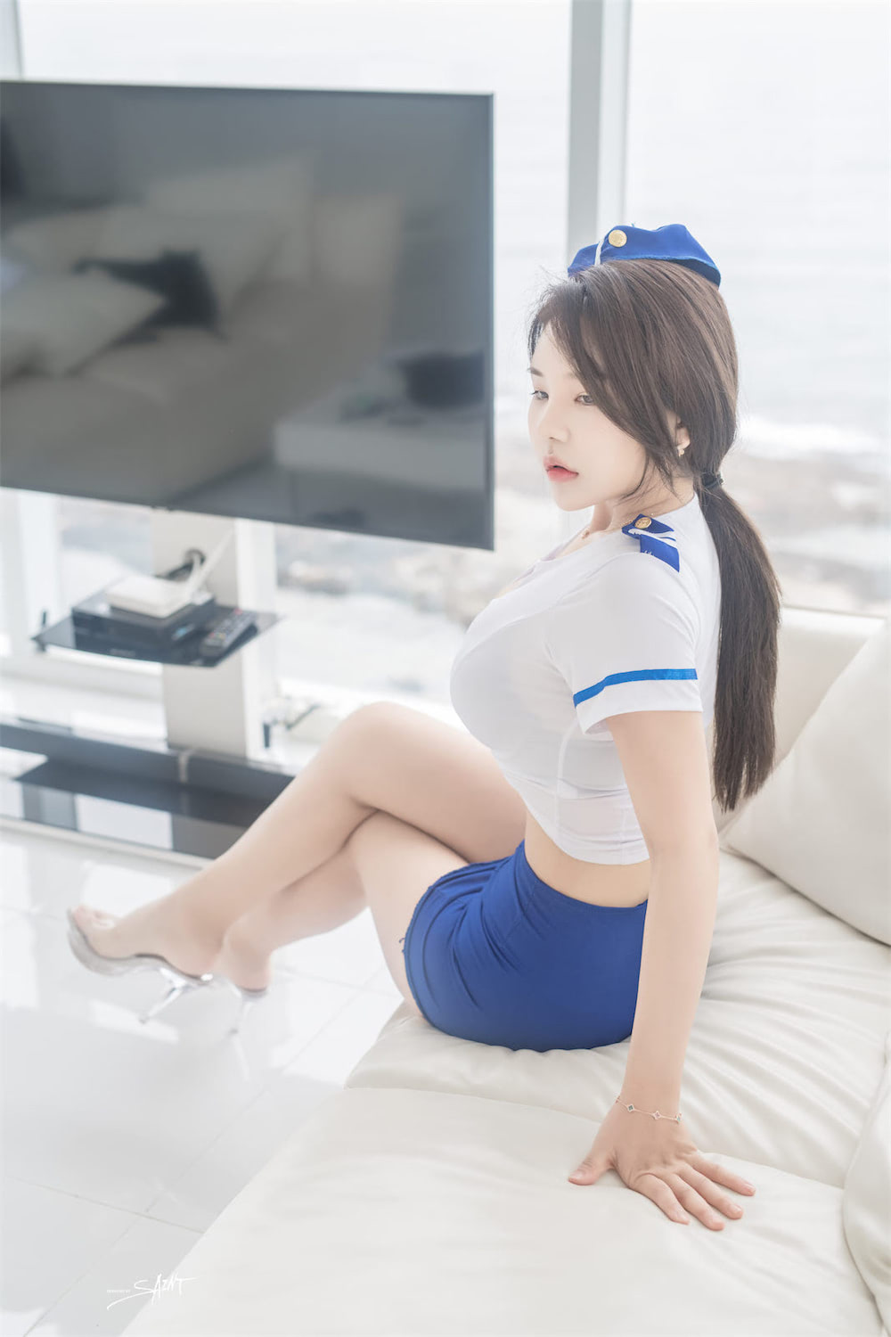 Zzyuri쮸리海蓝姐姐60图插图1